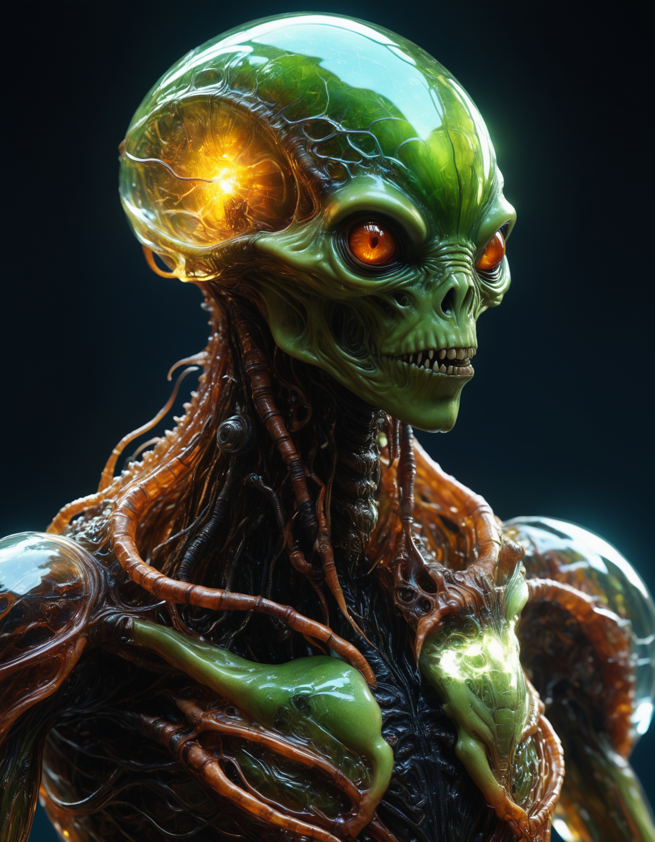 artialien, hyper realistic and highly detailed, transparent, glowing
 <lora:artialien:0.7>