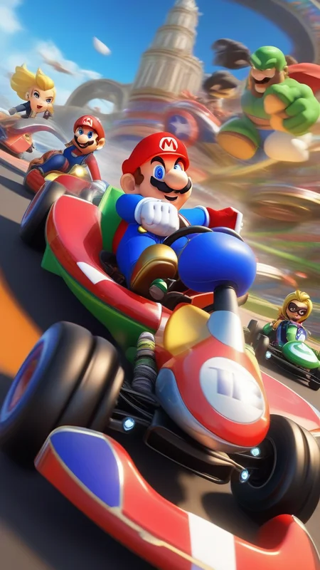 Mario Kart Race with Avengers:
Epic Superheroes in Whimsical Go-Karts
Playful Race Track Design
Character-Specific Special Abilities
Playful Item Boxes and Power-Ups
Hilarious In-Game Taunts and Banter
Spectacular Special Effects and Collisions
Seamless Multiplayer Integration
Unique Kart Designs Reflecting Heroes
Creative Fusion of Universes
Dynamic Camera Perspectives
<lora:polyhedron_all_sdxl:0.3>
