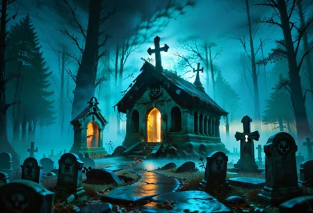 score_9, score_8_up, score_7_up, score_6_up,
Break,
(Detailed spooky grave yard:1.4), (tombstones in background), (old spooky forest in background), (soft low lighting:1.3), (black sky:1.4), (extremely foggy:1.5),
Break,
(Realistic photograph), (8KHD), (painstakingly detailed),