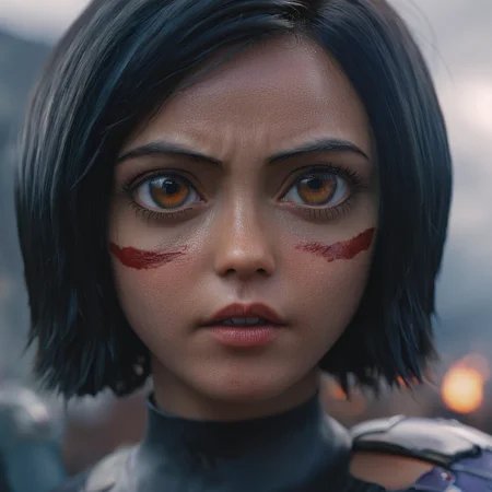 Alita: Battle Angel (Cinematic + Anime)  Style XL + F1D