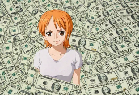 (Put a 1Girl Cut hair on a 100 dollar bill)