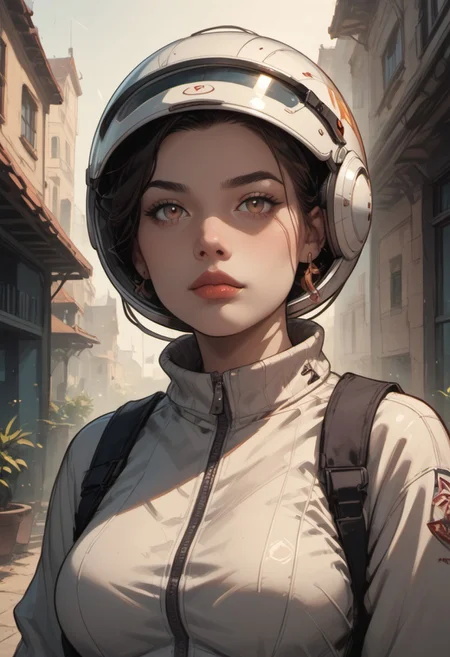 masterpiece,best quality, highly detailed, score_9, score_8_up, score_7_up, score_6_up, source_cartoon, BREAK 1MILF, spacesuit unzipped, (zero-g simulator: floating pens) anchoring via vacuum hose BREAK helmet fogging from heavy breathing, liquid bubbles floating between bodies BREAK emergency alarm blinking, mission control voice distortion BREAK dynamic light, warm_light, vibrant colors warm_colors, soft focus, high contrast, textured surfaces, depth of field, golden hour lighting, dramatic shadows, rich details, nature-inspired color palette, playful composition. ,dynamic angle,dynamic light,background,