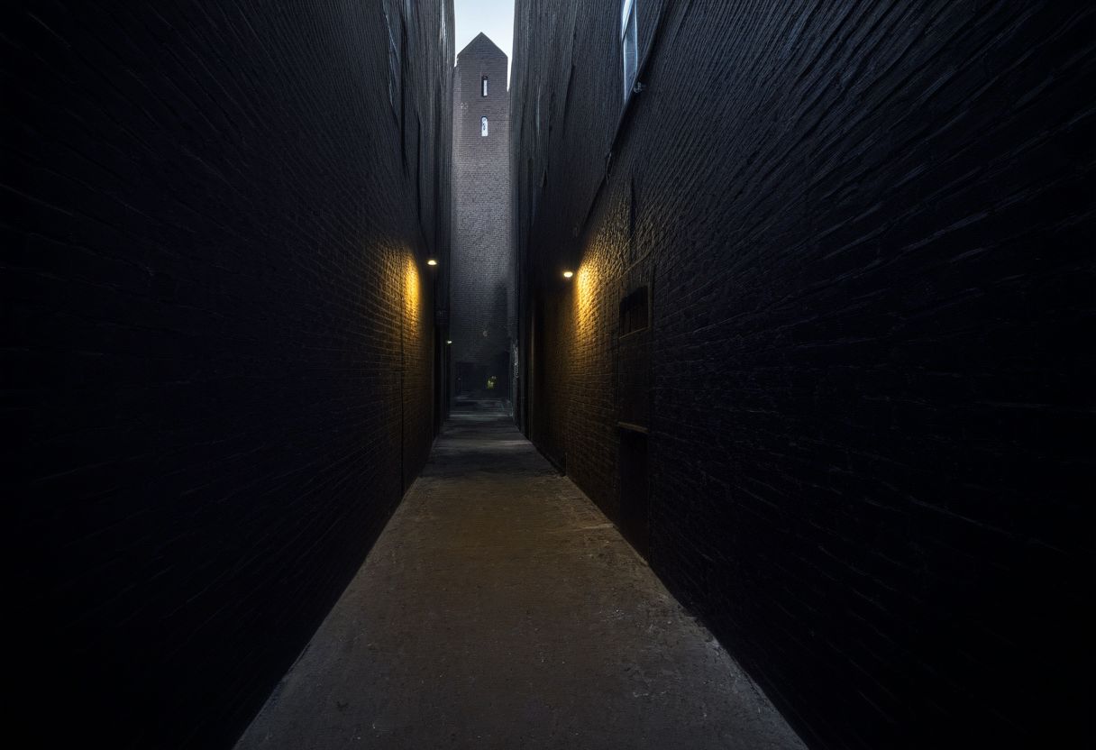 the alley