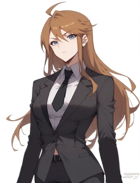 score_9, score_8_up, score_7_up, score_6_up, <lora:SoonV1:0.85>, mgmtkr, medium breasts, long hair, blue eyes, brown hair, <lora:Hoseki_Idolmaster_MegumiTokoro_PDXL_v1:1>
1girl, artist name, formal, suit, necktie, black necktie, black suit, serious, looking at viewer, simple background, sketch, solo, standing, stomach, upper body, white background,