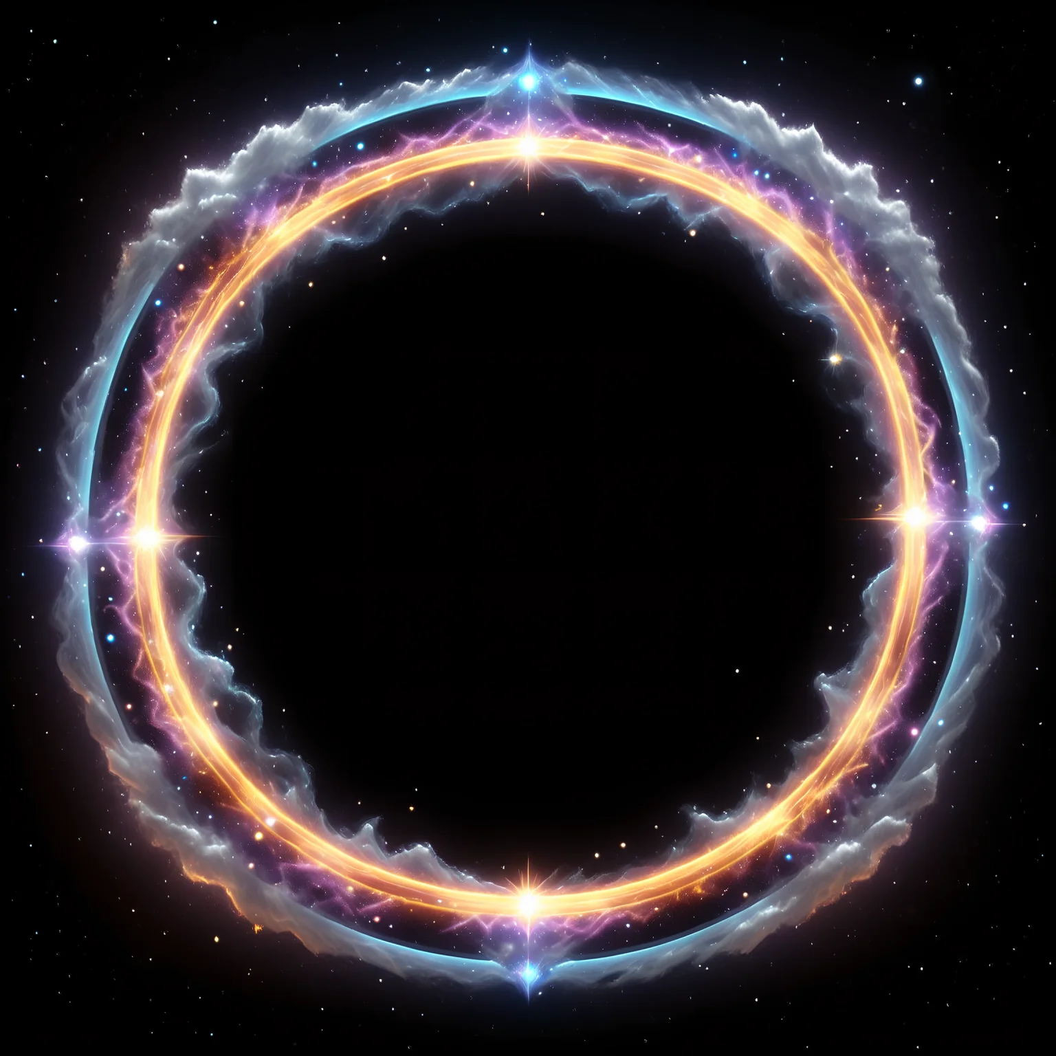 <lora:Token_Rings:1>, tokenframe,black background,(game circle border design:0.8), cosmo magic,beautiful,masterpeace, high detail, 4k, cosmic energy, cosmic clouds, <lora:Cosmic_Nebula_Style:1>