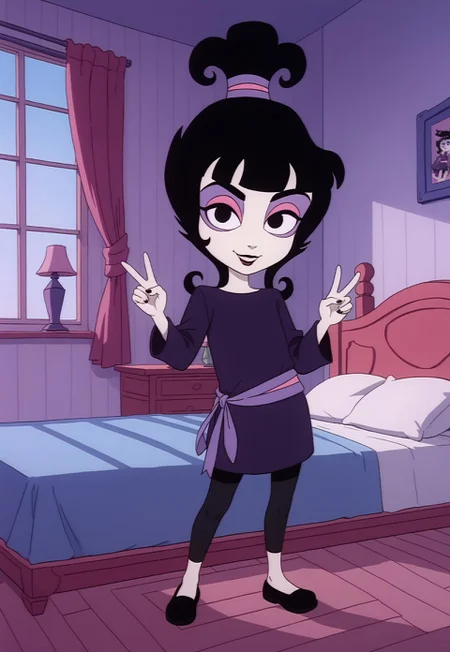 Lydia Deetz (Beetlejuice) 2 Outfits