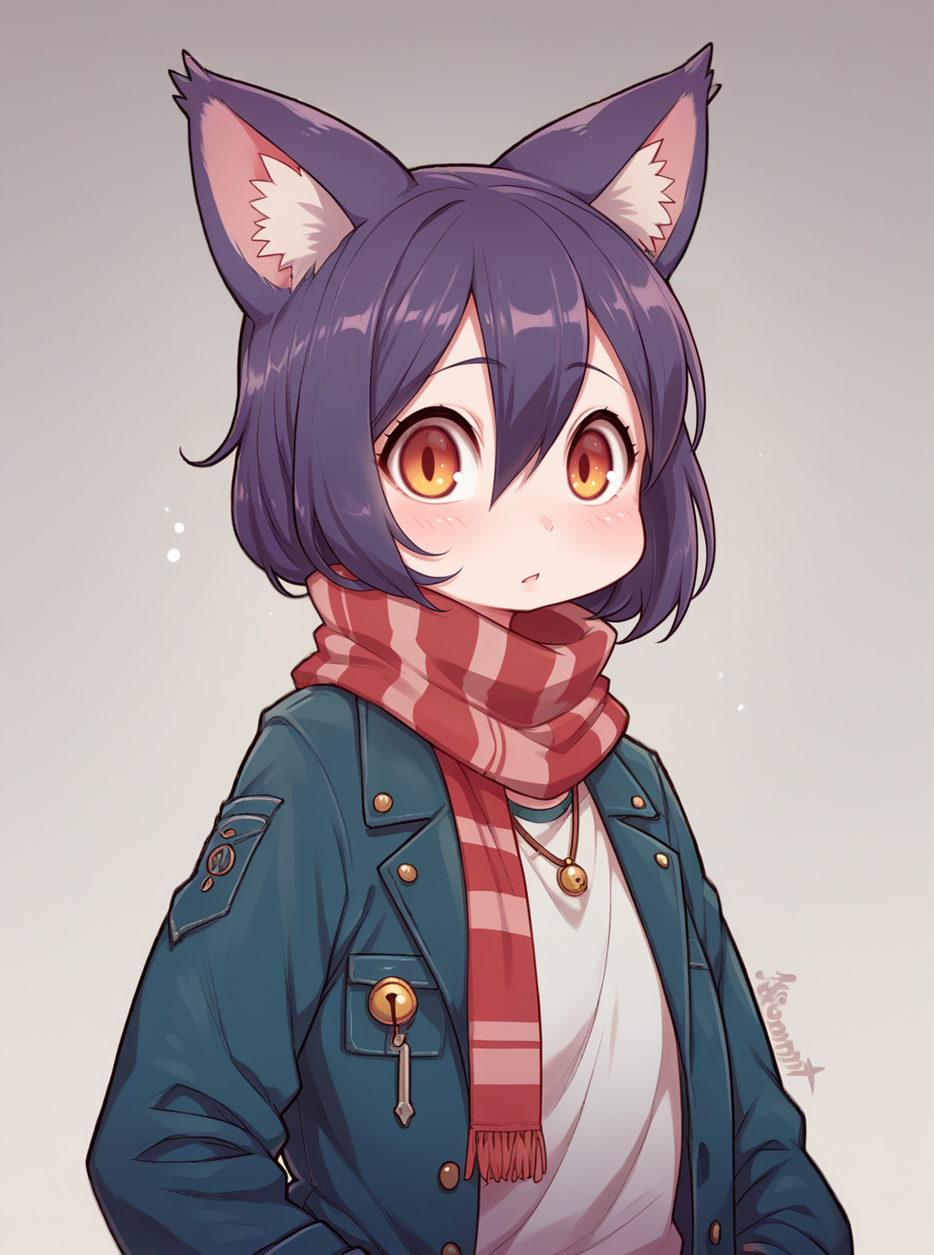score_9, score_8_up, score_7_up, source_anime, solo, 1girl, , animal girl, , hair scarf, , , , , , kionant,  <lora:kionant_PDXL-000002:1>