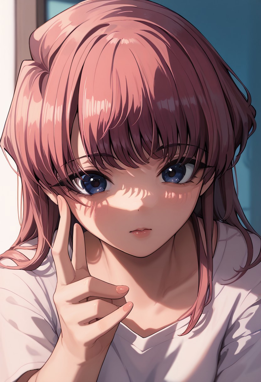 score_9, score_7_up, 1girl, solo, blond hair, blue eyes, komi shouko,   <lora:Mamimimi-000036:1>