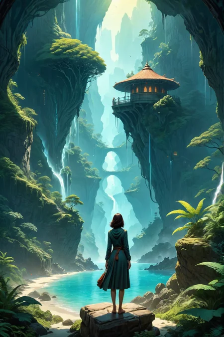by Marc Simonetti and Lawren Harris and Tom Bagshaw , dreamyvibes artstyle <lora:dreamyvibes_artstyle:0.60> , dof, <lora:more_art:0.30> <lora:midjourney:-0.15> <lora:RMSDXL_Enhance:0.50> <lora:RMSDXL_Creative:0.50> <lora:RMSDXL_Photo:0.50> <lora:RMSDXL_Darkness_Cinema:0.50> <lora:clothing_slider:2.00> <lora:great_lighting:1.50> <lora:aesthetic:1.50> <lora:photorealistic_portrait:1.50> <lora:extremely_detailed:1.50> <lora:dpo:0.25>