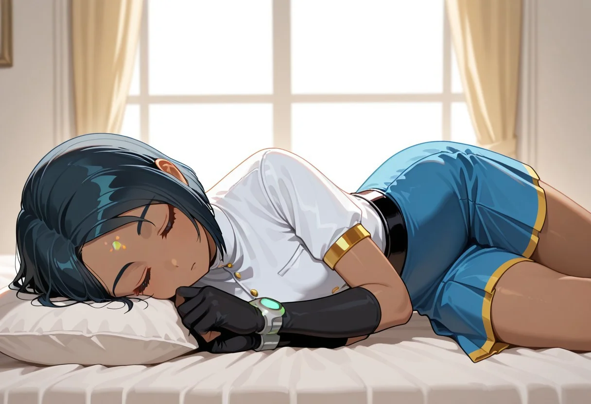 masterpiece, best quality, 32k, high resolution, absurdres, ciel soleil, sleeping