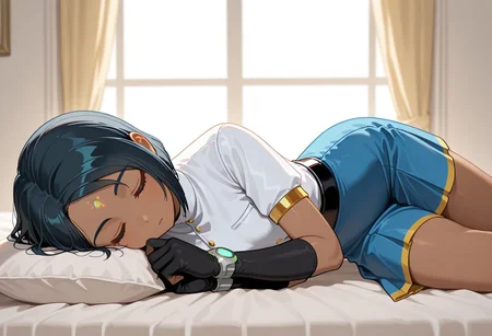 masterpiece, best quality, 32k, high resolution, absurdres, ciel soleil, sleeping