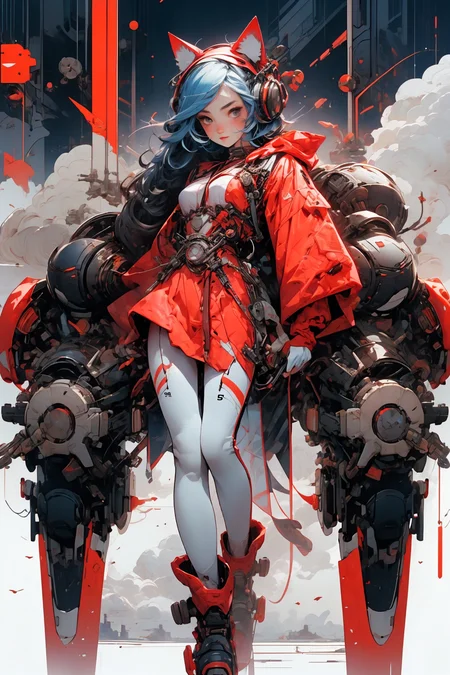 mecha, mechanical body,
<lora:cat ear_20230619180308:0.8> cat ear
<lora:more_details:0.4>
<lora:Cosmic anime-oil fusion v2:0.4>
<lora:AnimeVibesV3:0.2> animevibes,
<lora:3DMM_V11:0.5> 3DMM
<lora:midjourney_20230624181825:0.4> midjourney ,
<lora:LAS:0.25> colorful, clouds,
<lora:msw_locon-t2:0.45>
<lora:wuxia2:0.6> gu, shiny, shiny hair, shiny skin, shiny clothes
