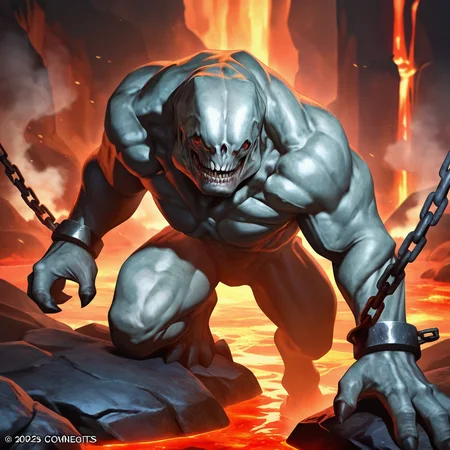 hellknight, masterpiece,best quality,amazing quality, monster,