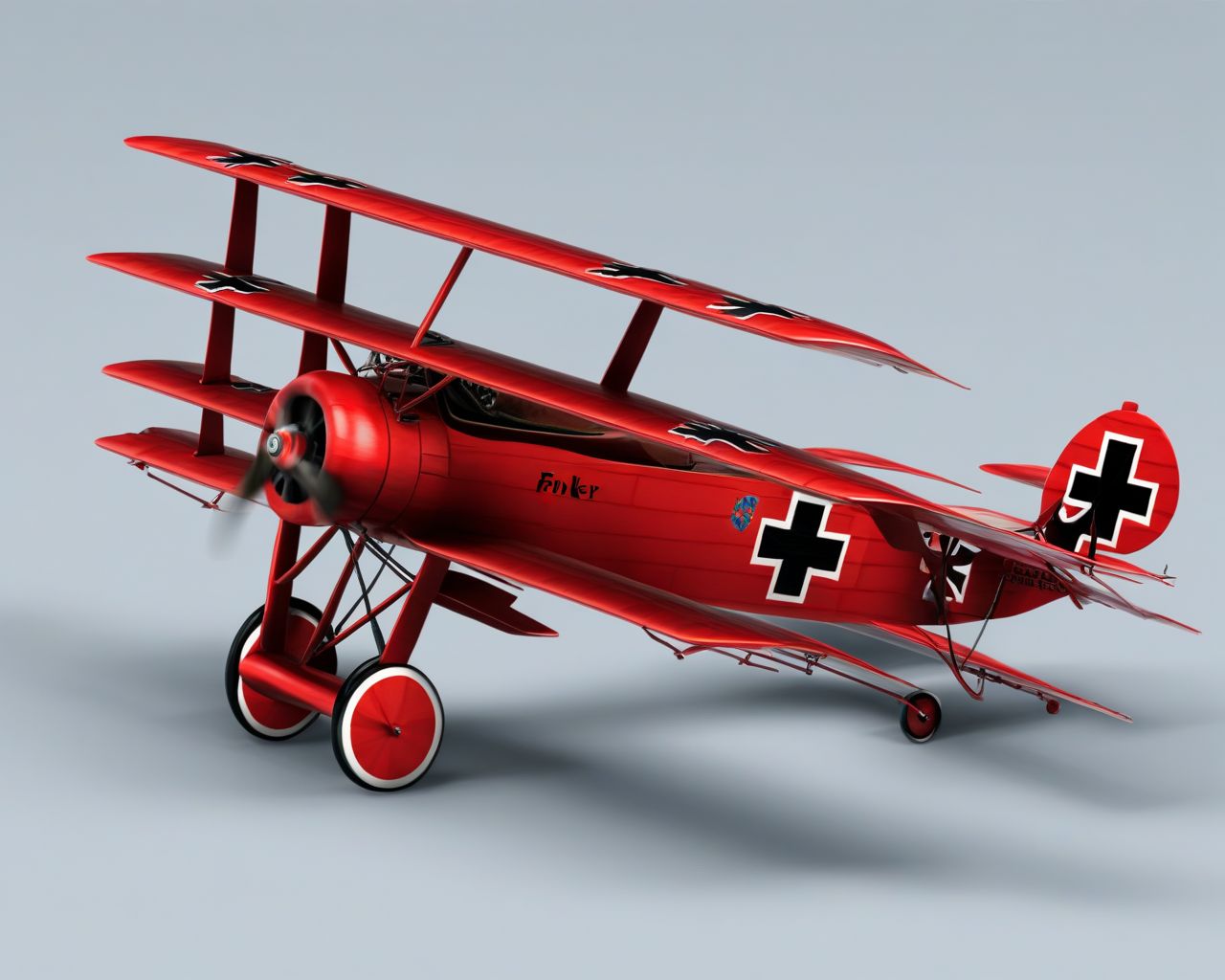 Fokker_Dr.I <lora:Mini list aircraft sdxl V1:1>