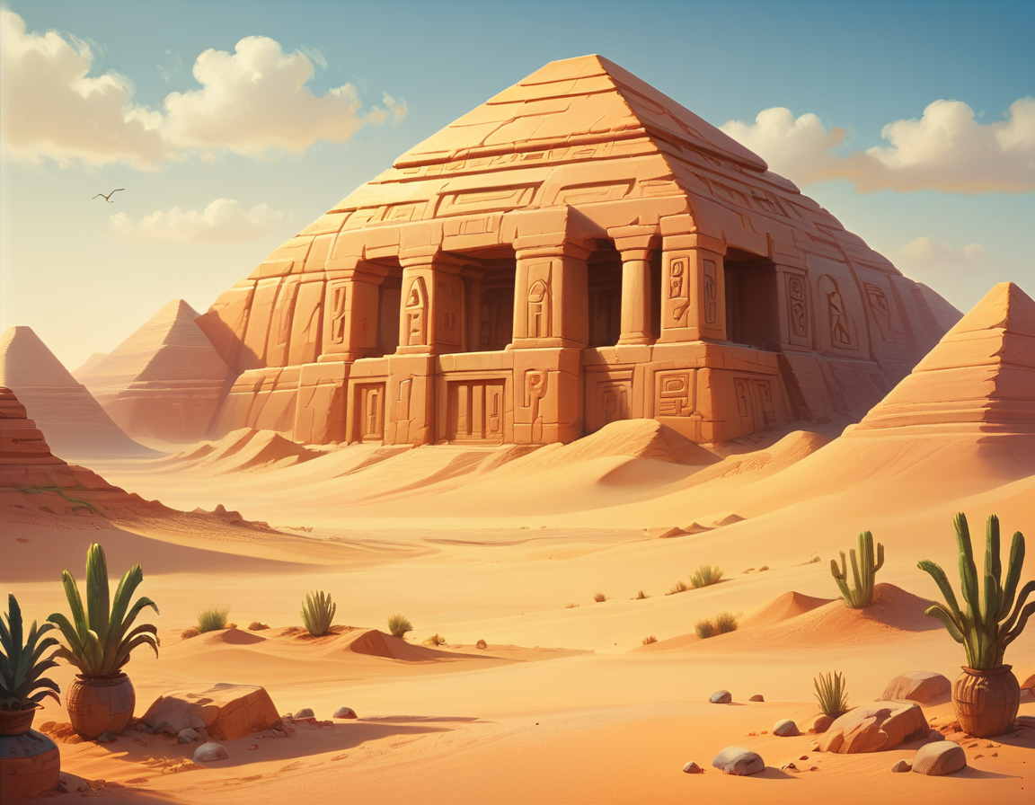 score_9, score_8_up, score_7_up, <lora:EgyptianWorldPony:1>, egyptianworld, desert with dunes and cacti,
