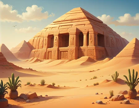 score_9, score_8_up, score_7_up, <lora:EgyptianWorldPony:1>, egyptianworld, desert with dunes and cacti,