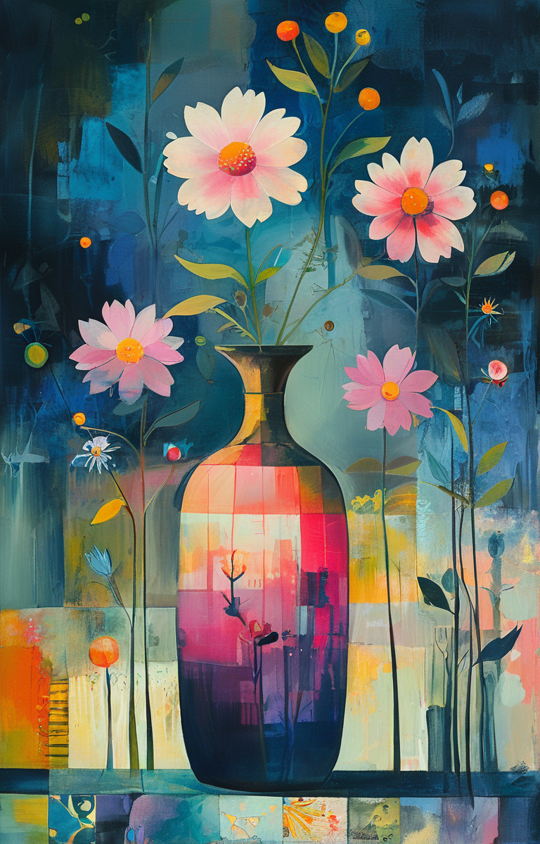 masterpiece,best quality,<lora:tbh199-sdxl:0.9>,illustration,style of Rosina Wachtmeister decaying peonies