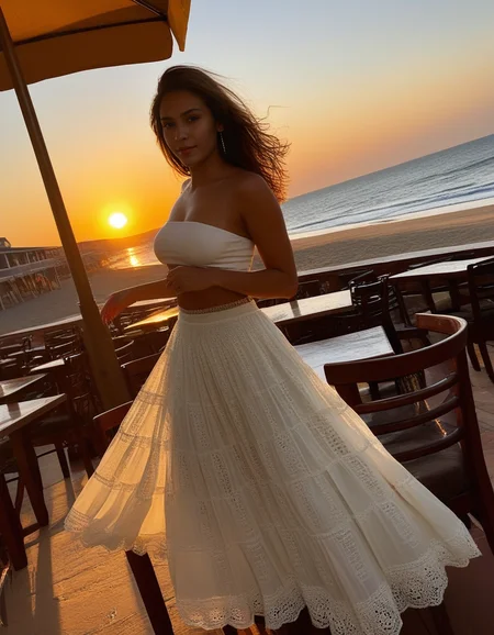 Stable_Yogis_PDXL_Positives
<lora:Realism_Lora_By_Stable_yogi_SDXL8.1:0.1>, cute, beautiful, woman, dynamic angle, ( beachfront café with views of the setting sun :1.2) ( Lehenga and Petticoat :1.2 )