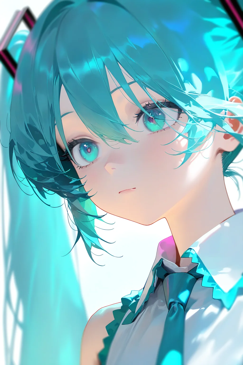 1girl,solo
hatsune miku,
best quality,amazing quality,very aesthetic,safe,
<lora:nyalia_NoobXL:1>,