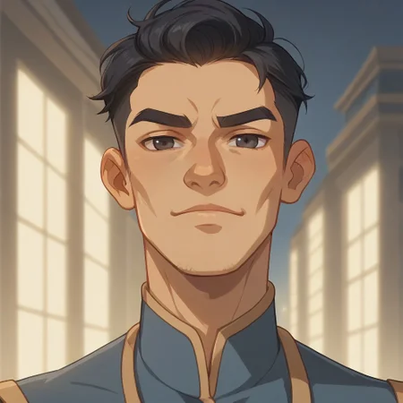 score_9, score_8_up, score_7_up, absurdres, intricate details, masterpiece, best quality, expressiveh, source_anime, screencap, high quality cg, 8k, best quality,
1boy, face focus, solo, close up,
(Tall, handsome face, dimples, cheek bones,)
(Dan, black eyes, black hair, undercut, Redemption uniform)
Outdoors, (neon city scape, night time), dynamic angle, dim lighting, dynamic pose,
(Fighting pose, dynamic pose, dynamic fighting pose)