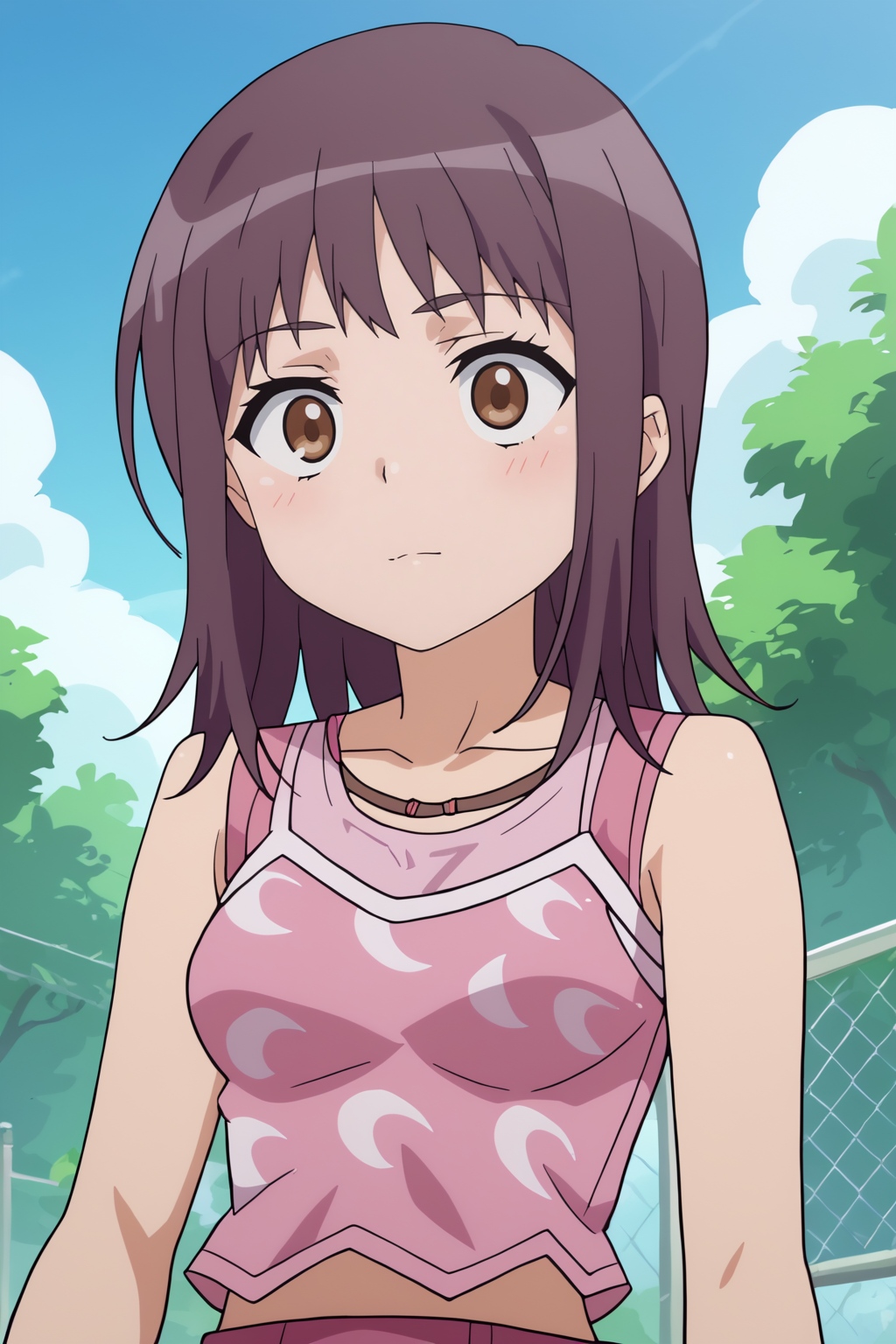 score_8_up, anime screencap, flat colors, Itsuwa, 1girl, pink outfit <lora:COMMISSION_Index-Itsuwa-PDXL:0.8>