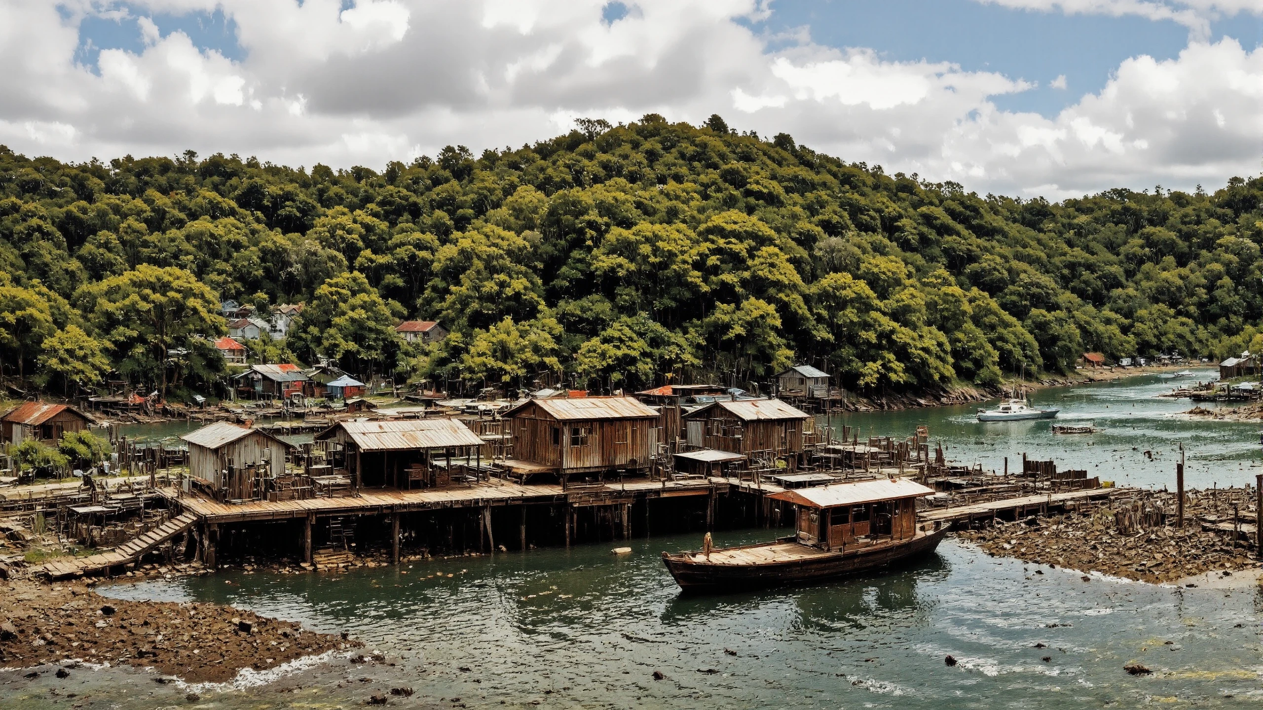 shipyard, beautiful  Citizen of Seychelles surreal landscape, woman,<lora:Hand v2:1> <lora:Anti-Blur:1> <lora:Insane Detail Slider:0.5>   <lora:Flux.1_Turbo_Detailer:0.6>   <lora:flux-photo-transparent_Alpha_1.0:0.8> <lora:flux.1_lora_flyway_Epic-detail_v2:1>   <lora:Painterly01b_CE_FLUX_AIT:0.8> pntrlyCE_style <lora:PsykeV1:1>  <lora:VividlySurreal:1>