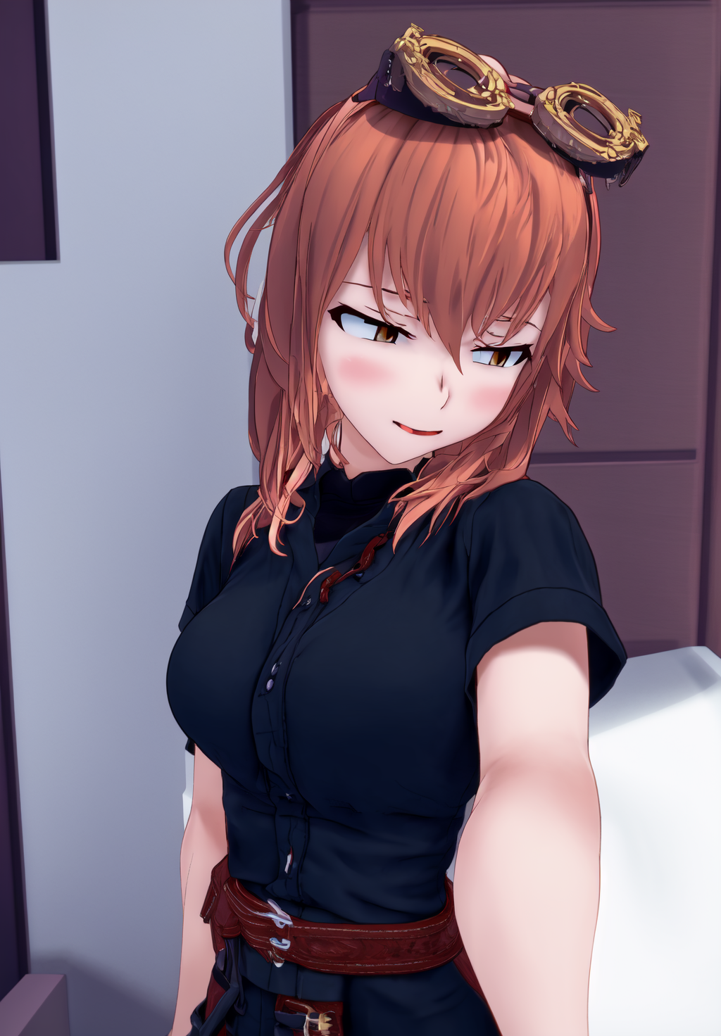 sfw, <lora:lucy:0.8>, lucy, 1girl, solo,, (seductive, alluring, charming:1.3), seductive, (highly detailed, high quality:1.3)