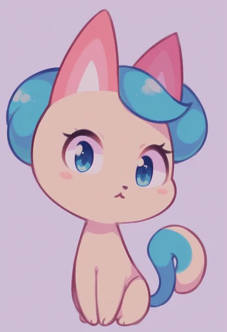 a small cute cat
