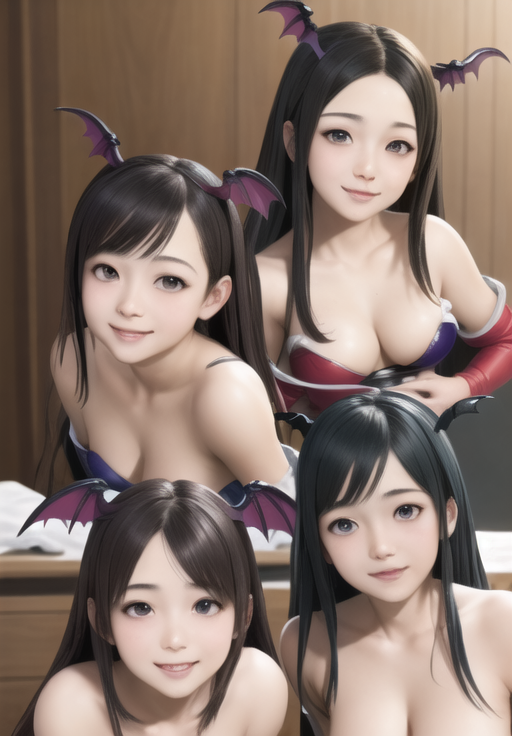 (Photo:1.3), highdetail, <lora:darkstalkers_morrigan:0.8>, darkstalkers_morrigan, smile, portrait,, (masterpiece, best quality, detailed:1.3), (trending on CGSociety, trending on pixiv, contest winner:1.3)