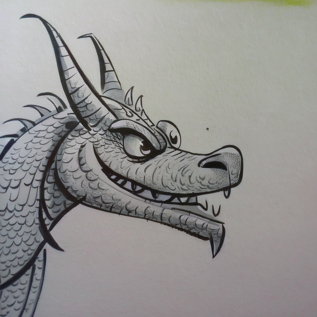 drawix23 dragon,  very detailed<lora:drawix23:1>
