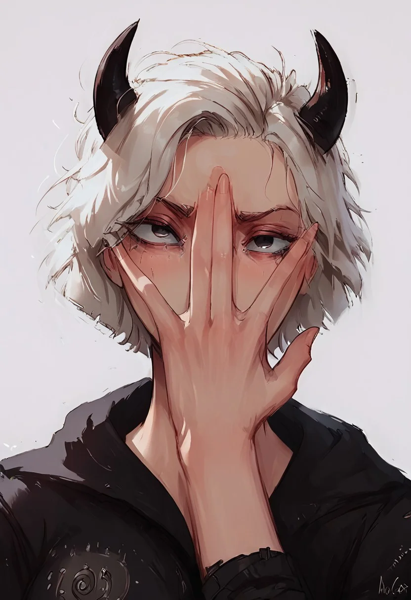 score_9, score_8_up, score_8, solo, 1girl, human cow, MILF, bob haircut black, black dark eyes, hucow, tail, horns, hooves,, oversize hoodie, hot jeans, chain and ball, standing up, medium breasts, disgusted face, background(wasteland fallout grim)