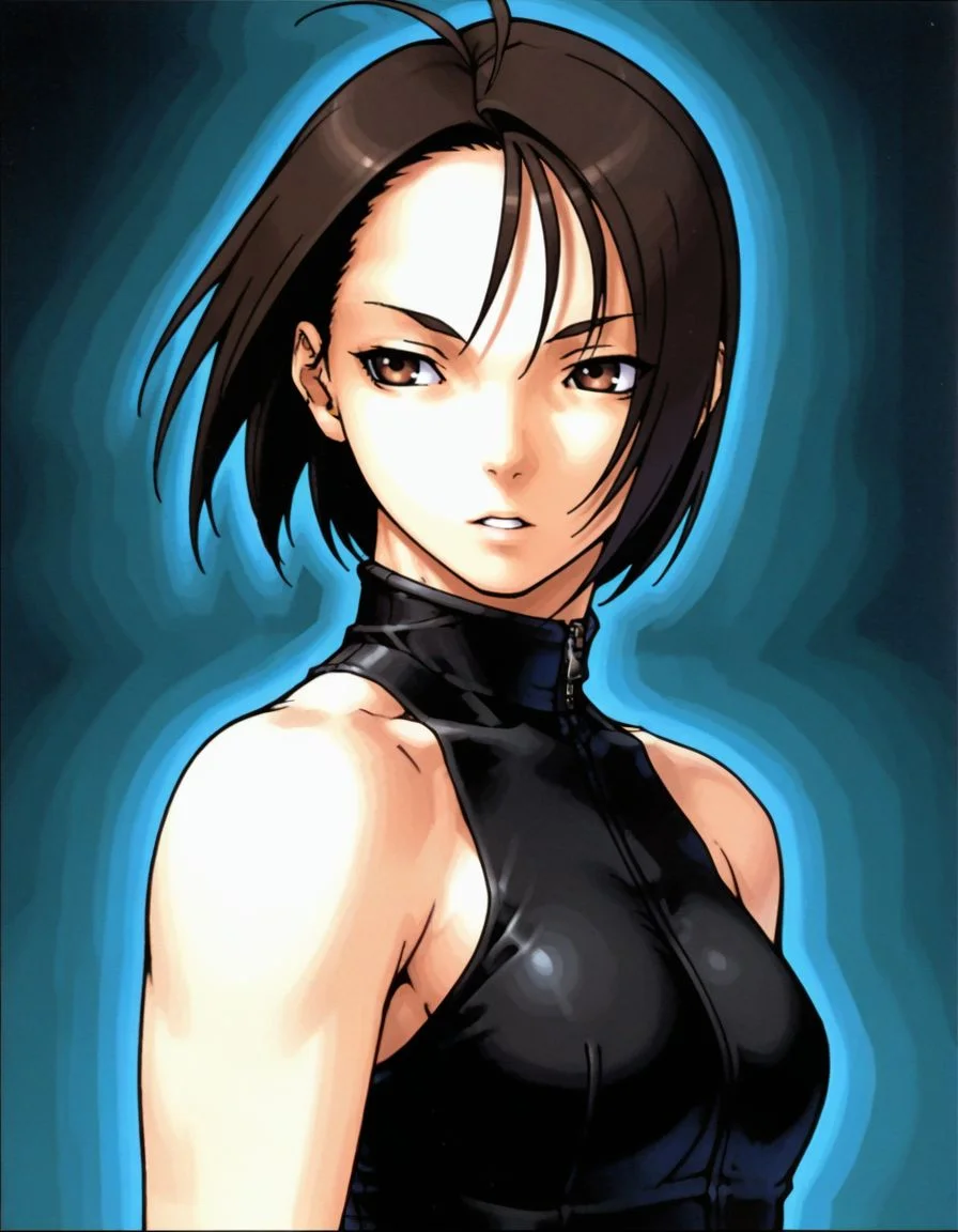 masterpiece, best quality, <lora:Akira_Kazama_Rival_Schools_-_IL:1>, 1girl, kazama akira, (solo),