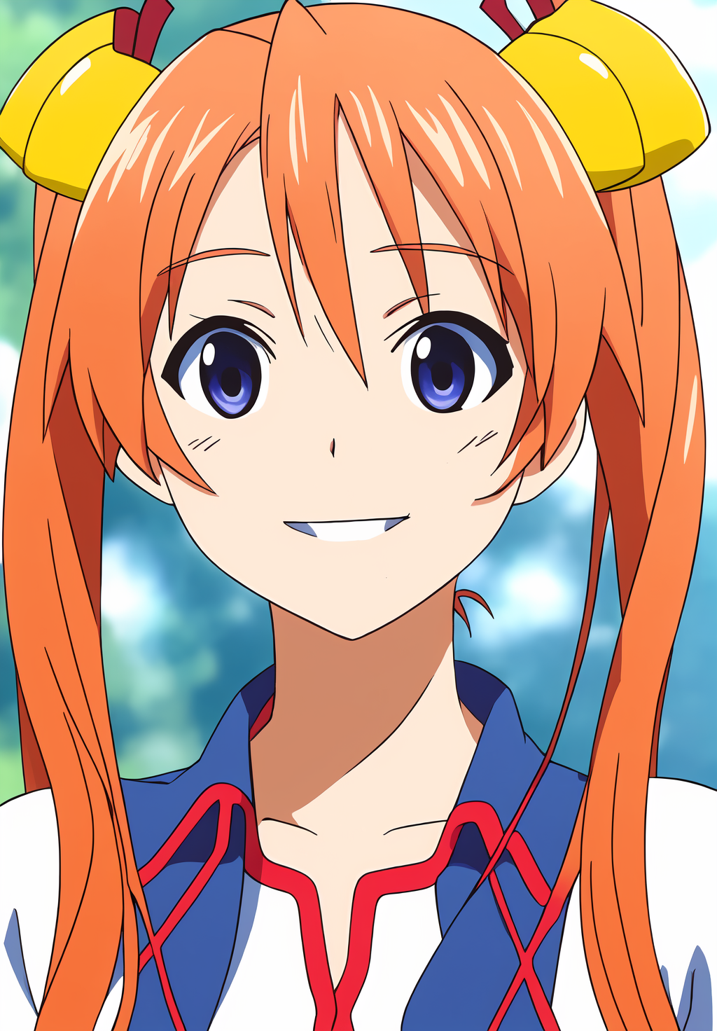 <lora:Asuna_Kagurazaka:0.8>, (masterpiece, best quality,perfect lighting), Asuna_Kagurazaka, 1girl, solo, portrait, smile, Upper Body