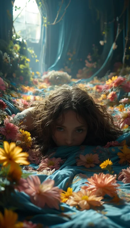 representation of a dystopia, molting elegant hippies, elements bending to their will, densely scaly sheets . wavy details, Low-key lighting, blending, blending, reality warping around the scene