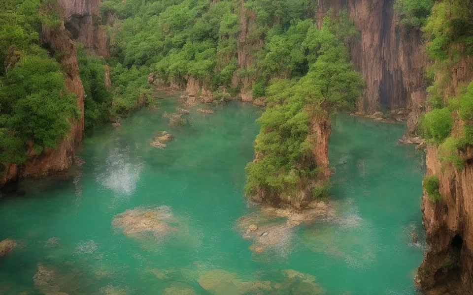 landscape,water,(extremely detailed CG unity 8k wallpaper), most beautiful artwork in the world,professional majestic oil painting,intricate, High Detail, Sharp focus, dramatic, photorealistic painting art