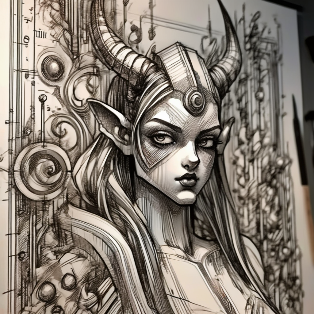 vextria cyber devil in hell, very detailed <lora:vextria:1>