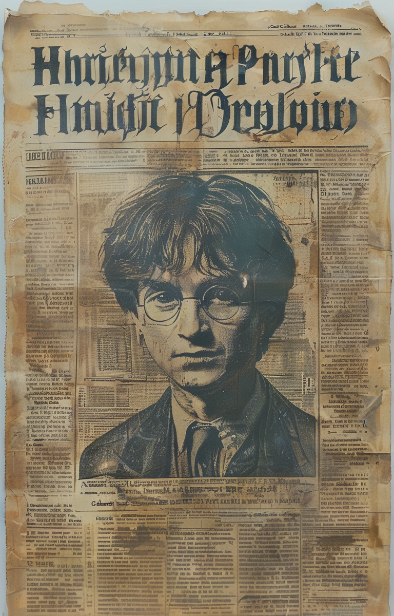 masterpiece,best quality,illustration,american newspaper front page,<lora:aninewspaper-sdxl:1>,
