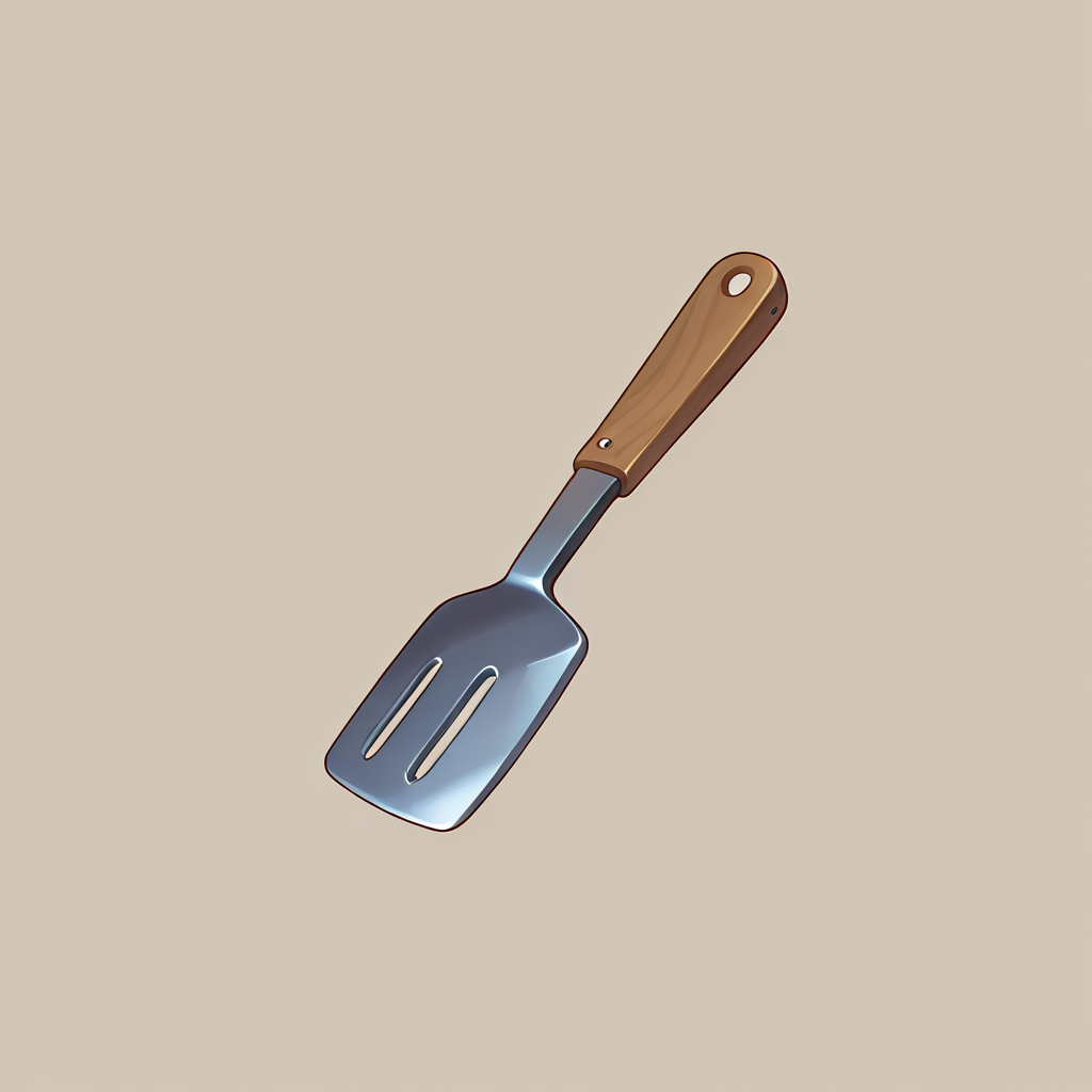simcas, no humans, trowel, spatula, stopping knife, shpatel, solo, simple background <lora:simple_casual_icon:0.8>