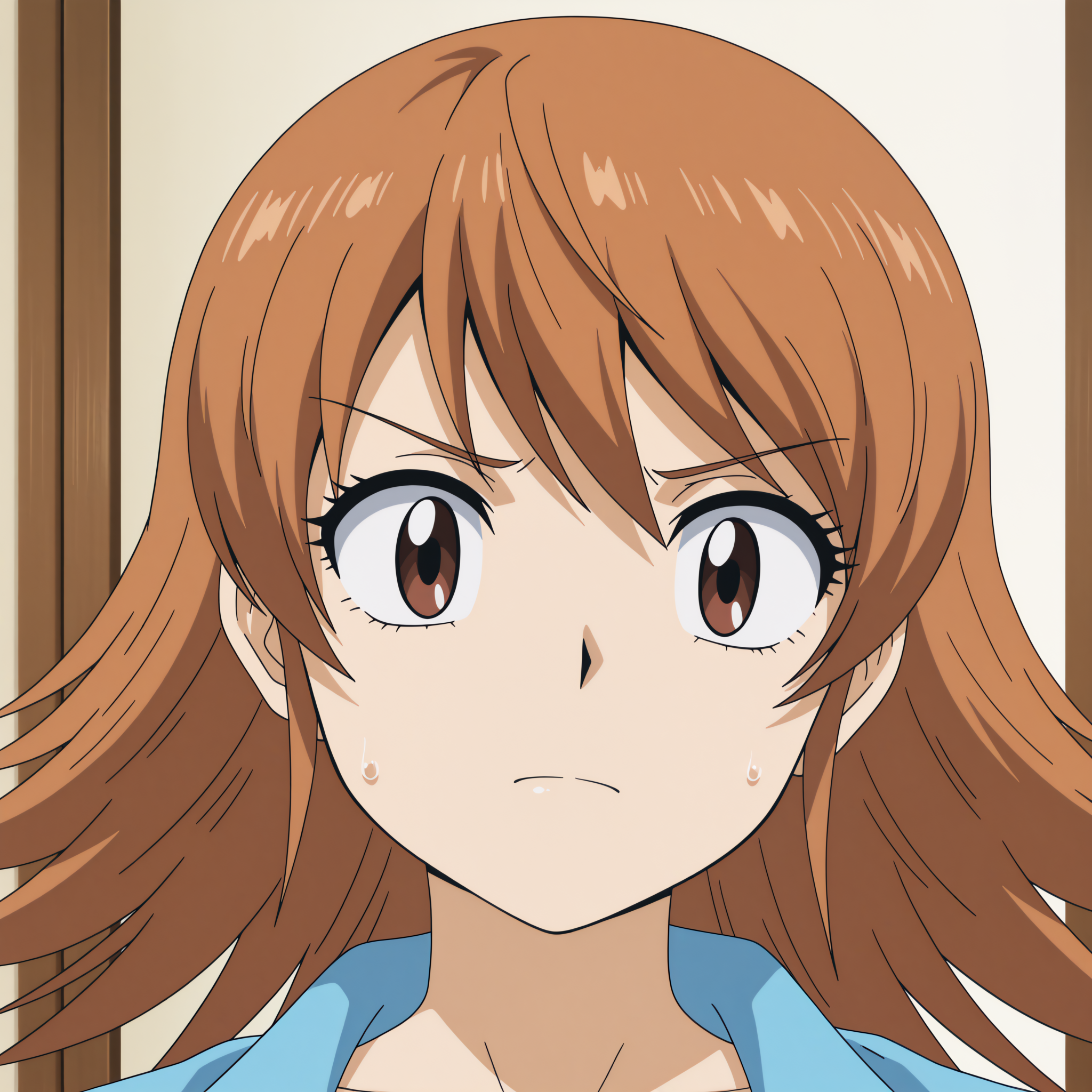 Yoshimi Akashi, rating safe, masterpiece, face close-up <lora:Zettai_Karen_Children_-_multicharacter_-_illustrious:0.8>