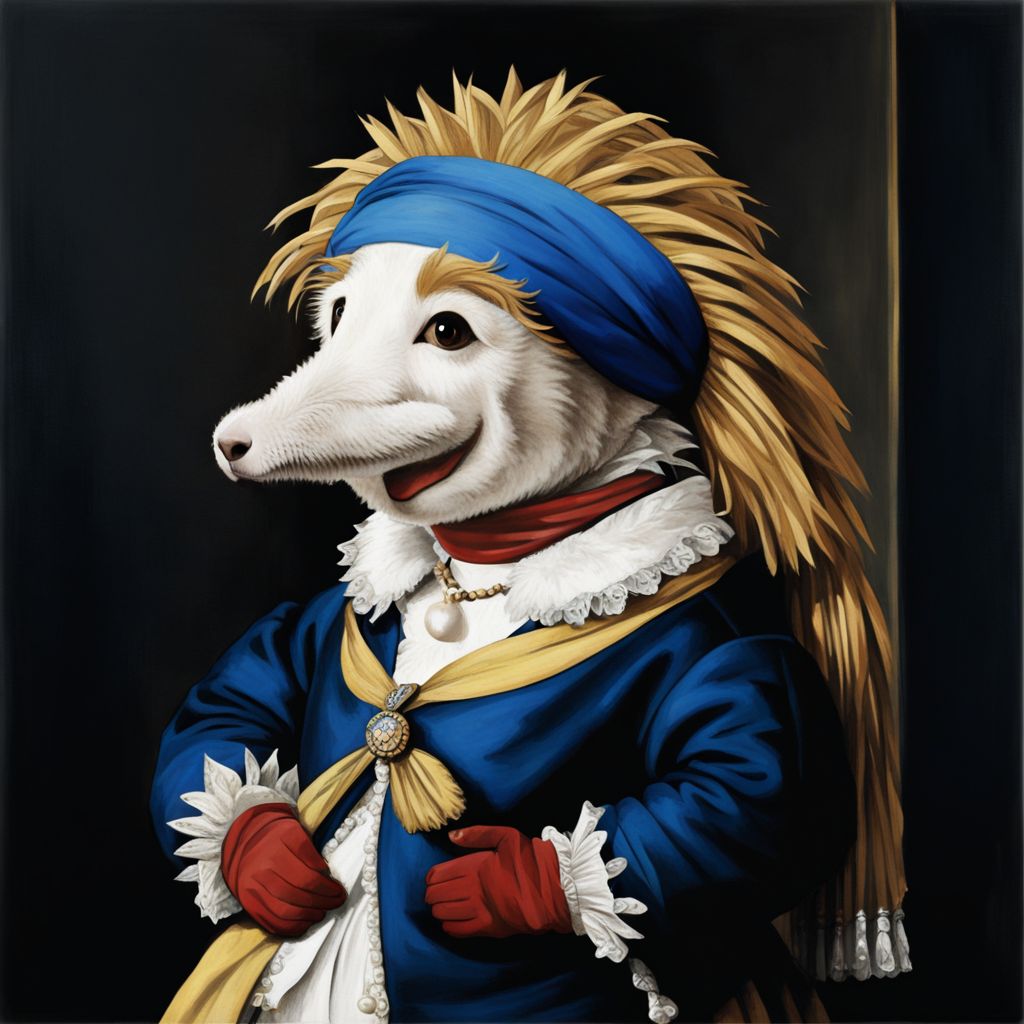 The girl with a pearl earring with KippiBenKippod   <lora:Kippi_Ben_Kippod_SDXL:1.0>