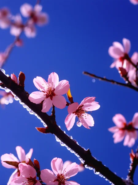 cinematic film still cinematic film still of An award winning film still motion picture of a Cherry blossom branch,glistening ice-coating,buds unfurling,blossoms in full bloom,soft pink petals,dew drops,dripping paint,colorful swans,ravens,embers,feathered leaves,dark blue sky,stars,beautiful lighting,a beautiful memory,outdoors,sky,cloud,no humans,scenery,landscape,fog,beauty,cinematic,film,filmic,film color,film skin tone,different colors,different,unique,random,film contrast,film saturation,celluloid,Kodak,VISION3,realistic,detailed background,detailed environment,natural color,perfect exposure,natural exposure,shot on film,celluloid film skintone color style,shallow depth of field,vignette,highly detailed,high budget,bokeh,cinemascope,moody,epic,gorgeous,film grain,grainy,(warm tint),,,<lora:celluloid film skintone color style:0.8>,<lora:add-detail-xl:1>
