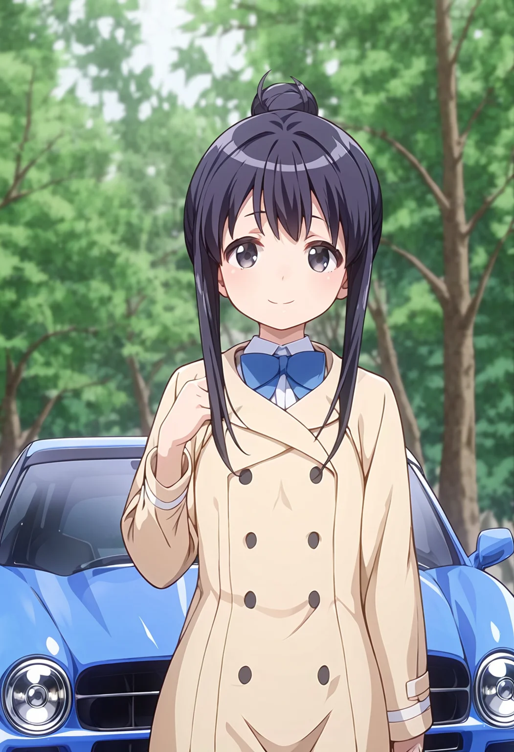 score_9, score_8_up, score_7_up, source_anime, <lora:lowres_concept_ponyXL_v1:-0.3>
BREAK,
<lora:annaka_moe_PonyXL_v1-000015:1> annaka moe, single hair bun, long hair, black hair, black eyes,
1girl, solo,
smile, \(troubled eyebrows:0.6\),
,
head_tilt standing
- amber dress pink __bottoms__ ,
fullbody, looking up, hip view, car , Bridge bokeh, depth of field,