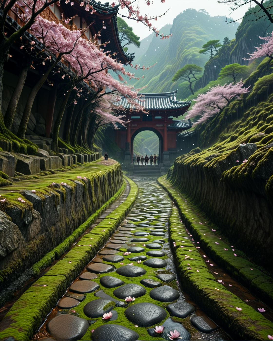 dark fantasy Cherry blossom tunnels in Kyoto, petals snowing onto mossy stones,Coastal morning: Kelvin-Helmholtz waves rolling in razor-edged formation,
random crowds of passers-by in landcscape,
<lora:ral-dark-fantasy-il:0.8>,mythology,
<lora:extremely_detailed:4> extremely detailed,
<lora:add-detail-xl:1.1>,
detailxl