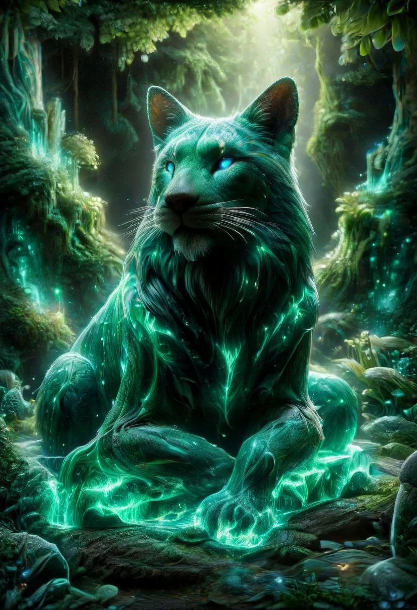 Transforming Worlds with Malachite, intricate animal sculptures, 3D render, hyper-realistic details, vibrant textures, natural lighting, by artists like Greg Rutkowski and Artgerm, showcasing a lush environment, 8k resolution, fantasy theme.
3d-rendering, concept-art, digital, dreaminess, futuristic, multimedia, sculpture, virtual-reality
concept-art, awesome full color, fantasy, epic, majestic, magical, dreamy, perspective, light and shadow, moody, epic,
beautiful, painterly, aesthetic, textural, vivid, vibrant, intricate details, highly detailed, ultra-detailed, absurdres,
ais-blmn,
malachite_style