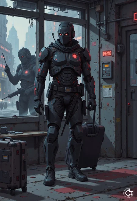 *Flow in the Name of Love*
*Channel_42*
This is a digital artwork in the style of ckgr
*Travel* *Rest Area* *Docking* *AR15* *Ninja* *Cyborg*
*Shutting Down*
*Going Dark*
*Offline*
