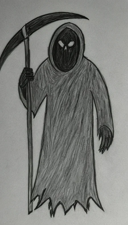 grim reaper <lora:DD-Drawing-XL:1> black and white drawing