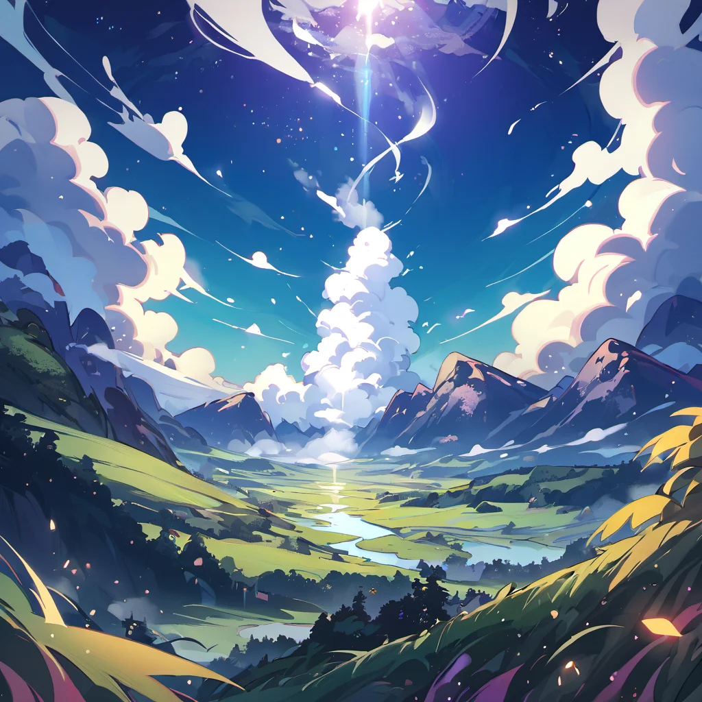 Breath taking landscape, <lora:ArsMStyle1:1>