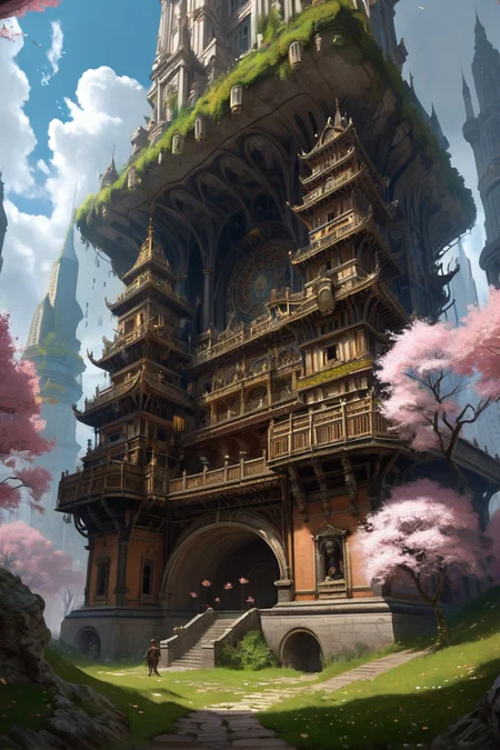 blossoming sakura forest with blossom rain, earthquake-exposed root cities where ant civilizations build in bone skyscrapers beneath vertical burial shafts, cinematic view, epic sky, detailed, concept art, low angle, high detail, warm lighting, volumetric, godrays, vivid, beautiful, trending on artstation, by jordan grimmer, huge scene, grass, art greg rutkowski,
<lora:detailed_notrigger:0.7>, <lora:add-detail-xl:0.3>, oil painting art style from Renaissance period, masterful composition, Renaissance mood, renaissance oil painting, brush strokes, Baroque art style, dynamic composition, dramatic lighting, rich colors, intricate details, professional-grade execution, captures the grandeur and theatricality of the Baroque period