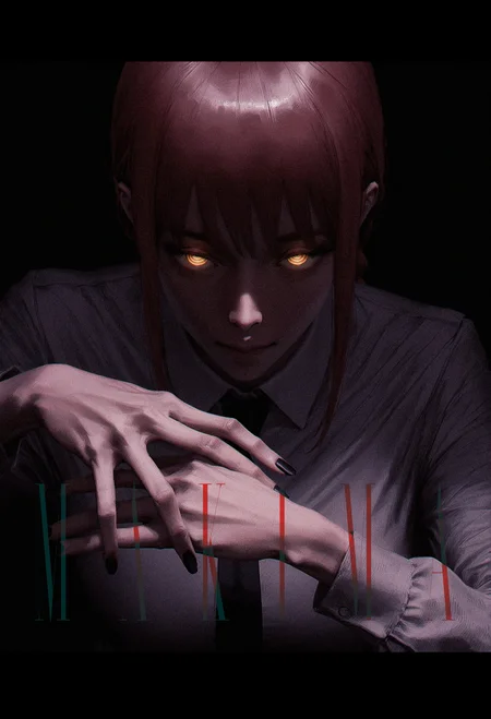 ringed eyes, 1girl, solo, makima \(chainsaw man\), chainsaw man, sangsoo jeong, 96yottea, narue,
realistic, limited palette, dark theme, black theme, textured, focus on hand, agony theme,
<lora:nhl-002-nai:0.6> nhl-002,
<lora:nhl-001-20:0.6> nhl-001, realistic,
very aesthetic, amazing quality, best quality, masterpiece,