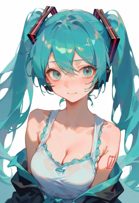 score_9, score_8_up,score_7_up, 1girl, solo, Miku Hatsune,